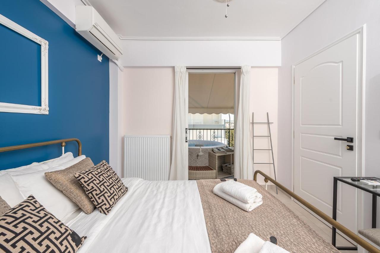 公寓 Amazing Acropolis View Penthouse With Jacuzzi *