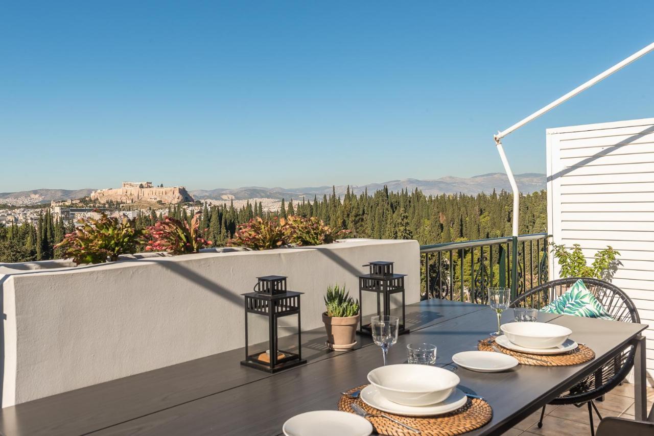 Amazing Acropolis View Penthouse With Jacuzzi Athen